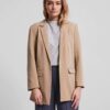 Beige Blazer Pieces Bossy - Women