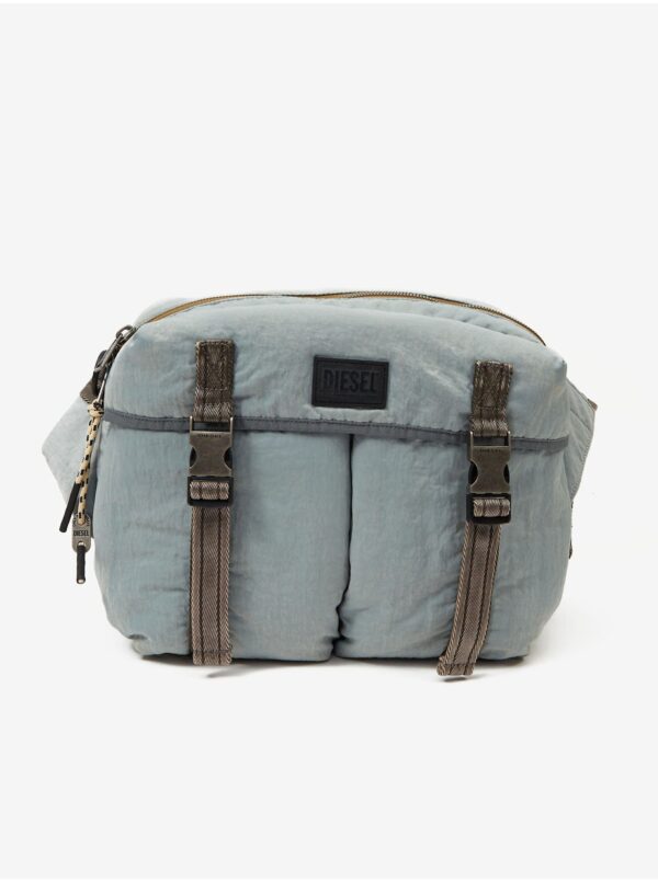 Beige-Blue Men's Diesel Bag - Men's
