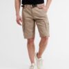 Beige Mens Shorts with Strap LERROS - Men