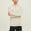 Beige Mens Sweater Jack & Jones Emil - Men