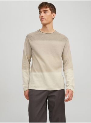 Beige Men's Sweater Jack & Jones Hill - Men
