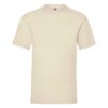 Beige Men's T-shirt Valueweight Fruit of the Loom