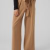 Beige Women's Pants AWARE by VERO MODA Gaia - Women