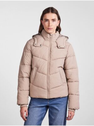 Beige Women's Quilted Jacket Pieces Jamilla - Women's