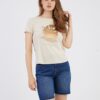 Beige Women's T-Shirt ONLY Free - Women