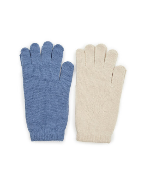 Beige and blue women's gloves 2 pcs ORSAY - Women's