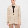 Beige blazer. OBJECT -Blace - Women