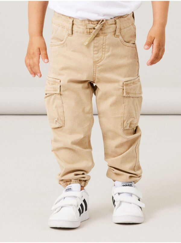 Beige boys' trousers with pockets name it Ben - Boys