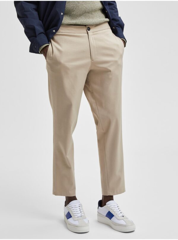 Beige chino pants Selected Homme - Men's