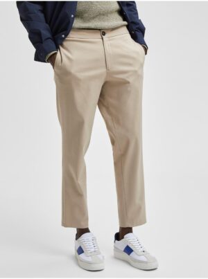 Beige chino pants Selected Homme - Men's