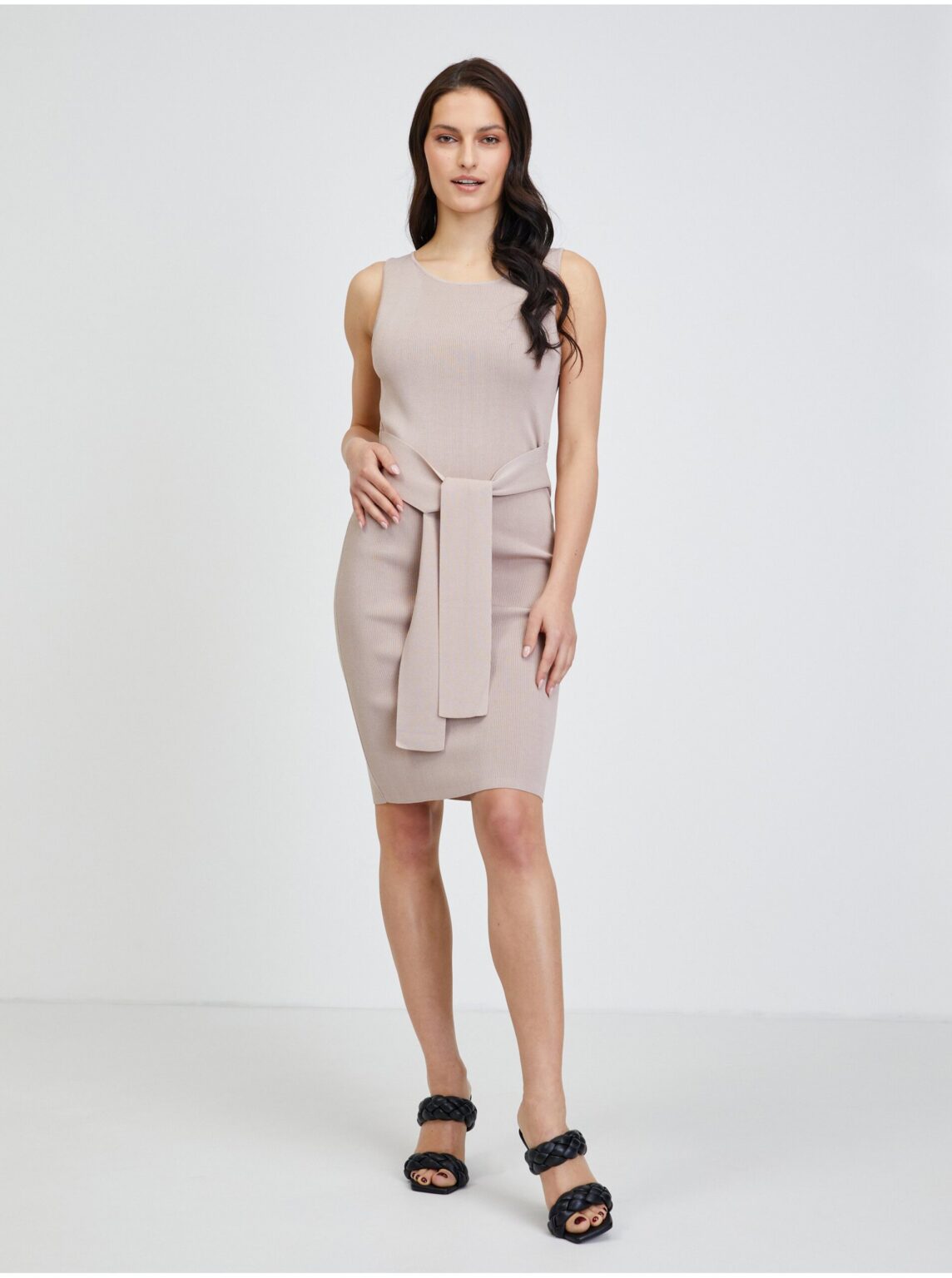 Beige dress Guess Annie - Women's