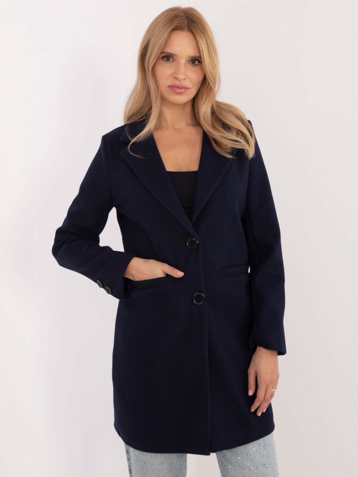 Beige elegant coat with OCH BELLA lining