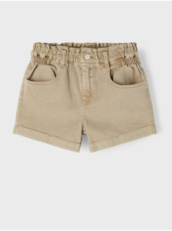 Beige girl's shorts name it Bella - Girls