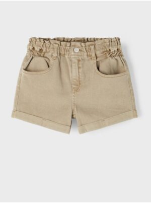 Beige girl's shorts name it Bella - Girls