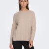 Beige ladies sweater JDY Marco - Women