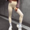 Beige leggings CLASIC 2023 OLAVOGA