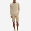 Beige men's chino shorts Tom Tailor - Men's