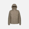 Beige men's down jacket Geox Aurelio - Men's