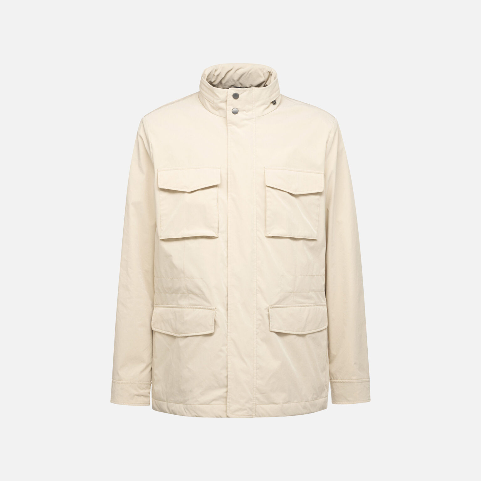 Beige men's jacket Geox Damon - Men's
