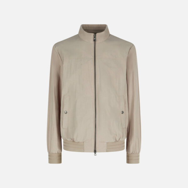 Beige men's jacket Geox Elver - Men's