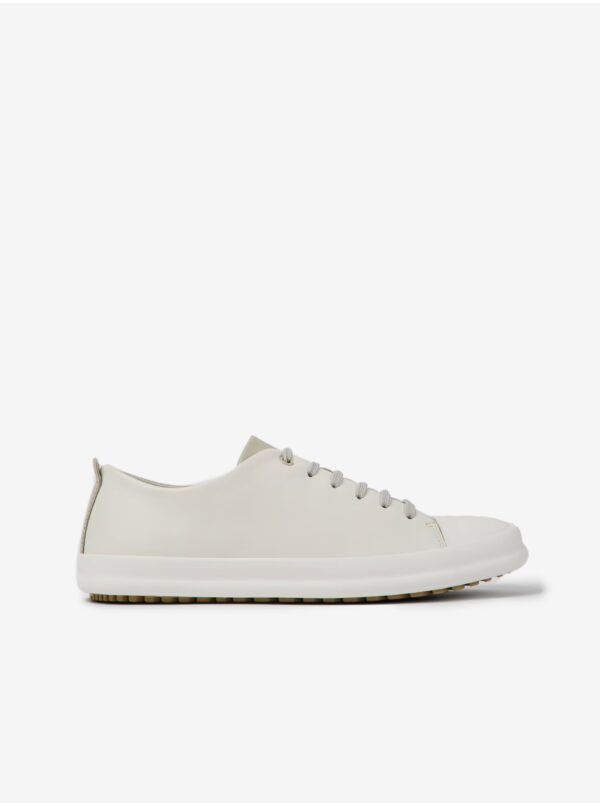 Beige men's leather sneakers Camper - Men's