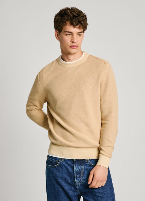 Beige men's sweater Pepe Jeans