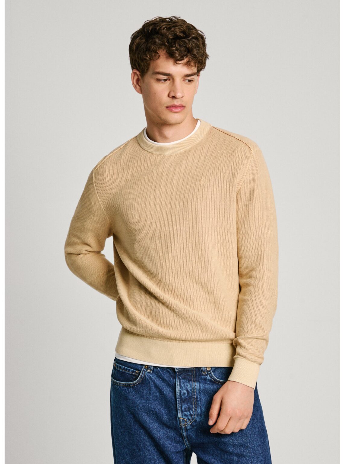 Beige men's sweater Pepe Jeans - Men's
