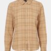 Beige plaid shirt VERO MODA