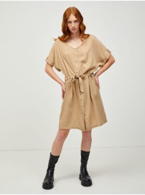 Beige shirt dress Ragwear Purah - Women