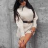 Beige turtleneck LOPE 2023 OLAVOGA