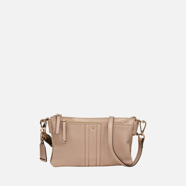 Beige women's handbag Geox Claree - Women's