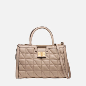 Beige women's handbag Geox Leonory - Women's