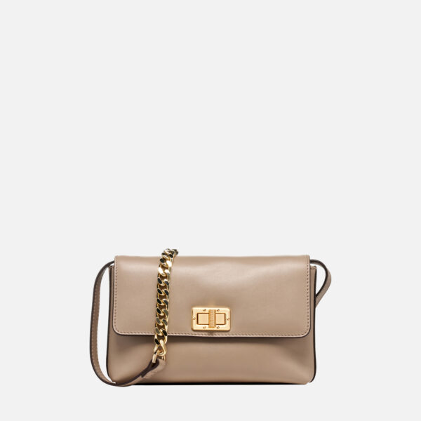 Beige women's handbag Geox Liliane - Women's