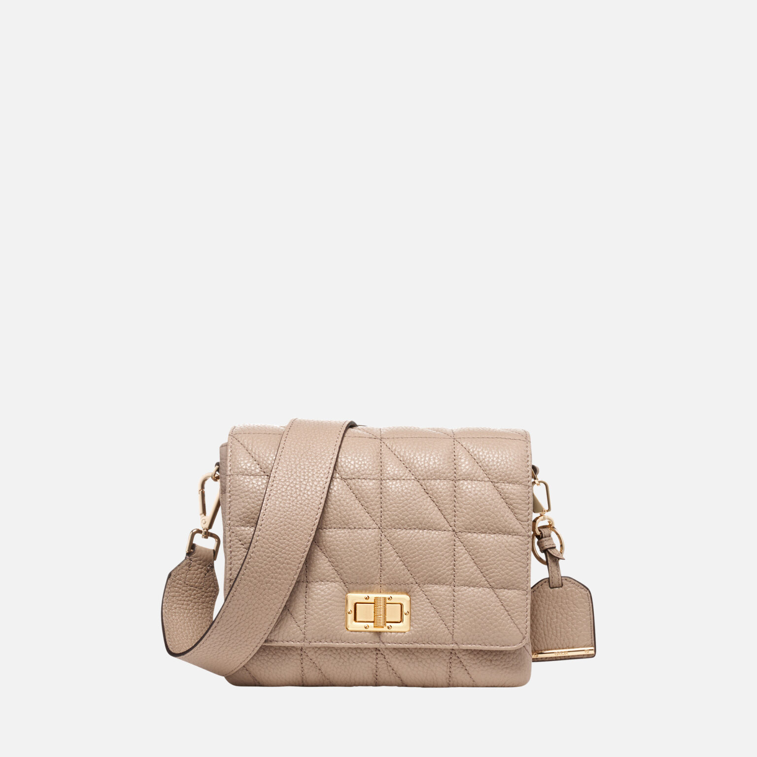 Beige women's handbag Geox Veriana - Women's