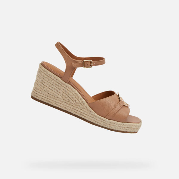 Beige women's sandals Geox Panarea - Women's