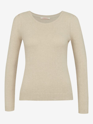 Beige women's sweater CAMAIEU
