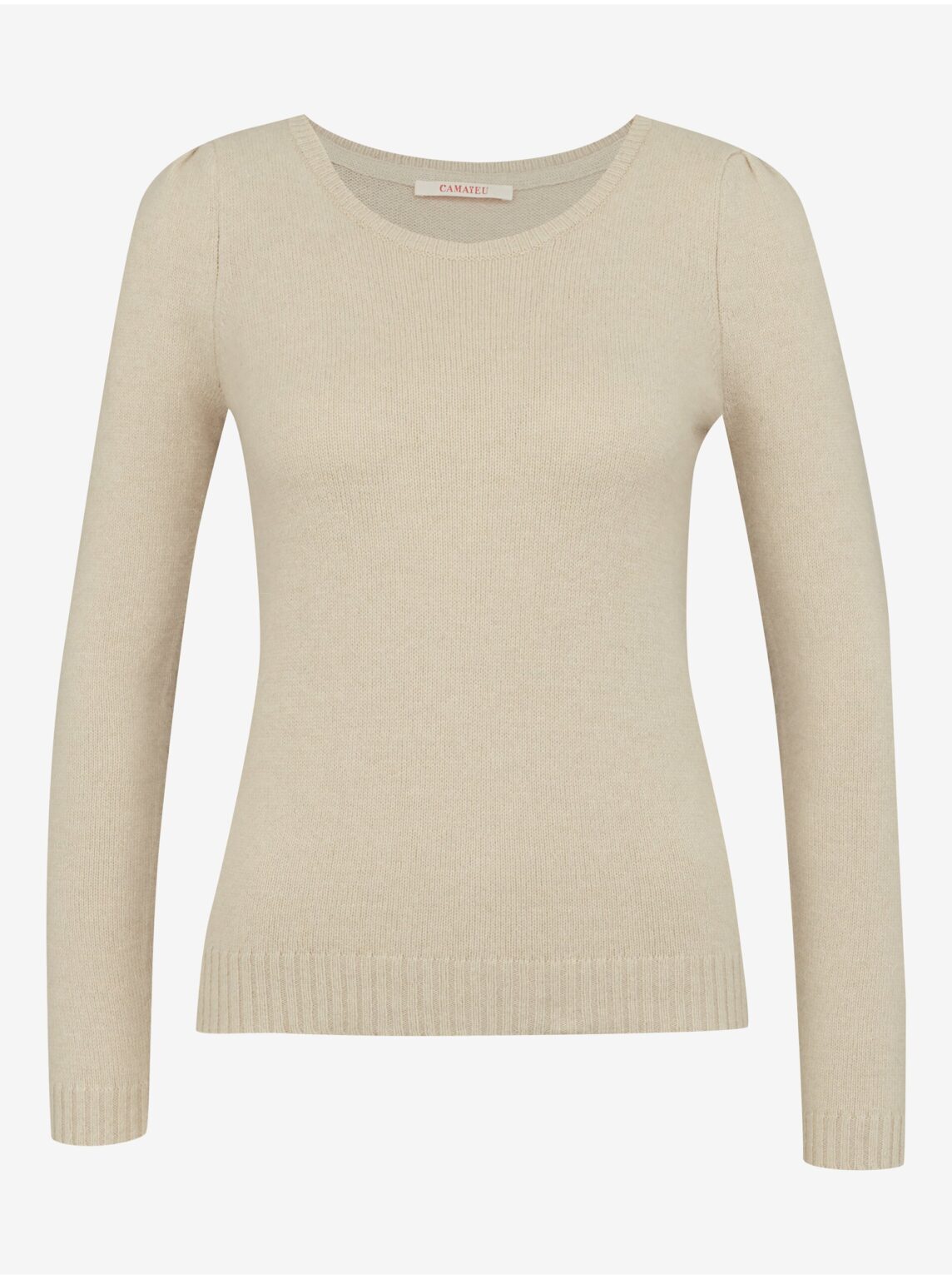 Beige women's sweater CAMAIEU - Women's