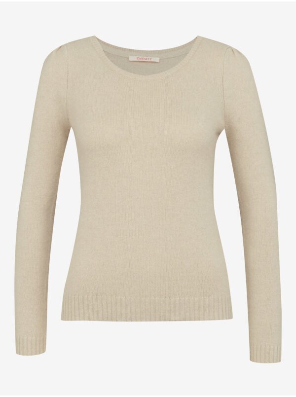 Beige women's sweater CAMAIEU - Women's