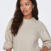 Beige women's sweater JDY Noora - Women
