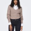 Beige women's sweater ONLY Atia - Women