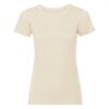 Beige women's t-shirt Pure Organic Russell