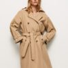 Beige women's trench coat Pepe Jeans Ava - Women's