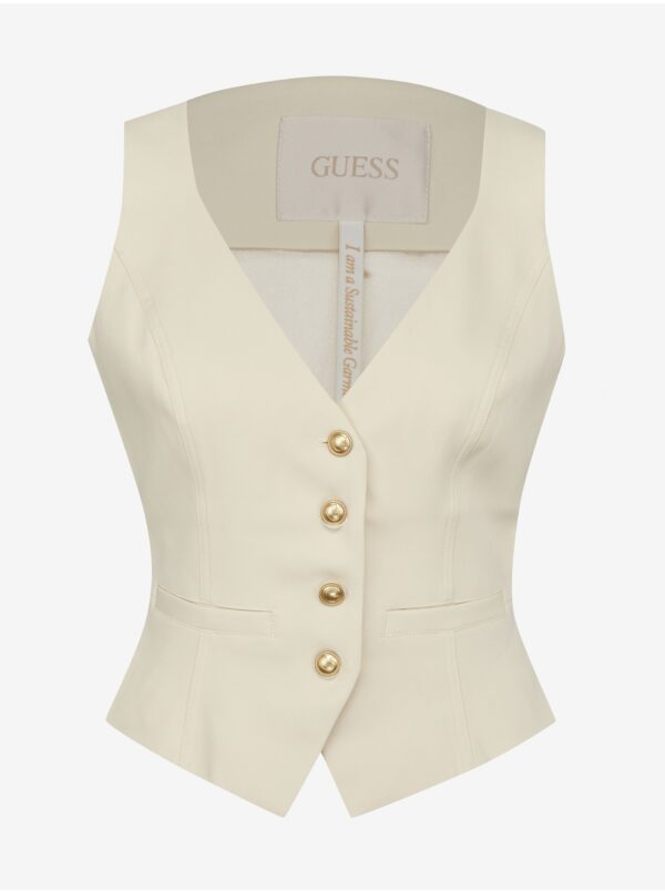 Beige women's vest Guess - Women's