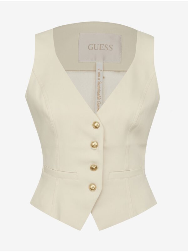 Beige women's vest Guess - Women's