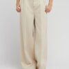 Beige women's wide jeans Lee - Women's