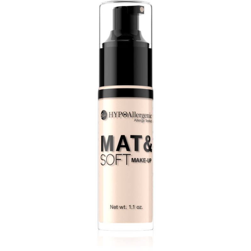 Bell Hypoallergenic Mat&Soft könnyű mattító alapozó árnyalat 00 Alabaster 30 ml-Ár