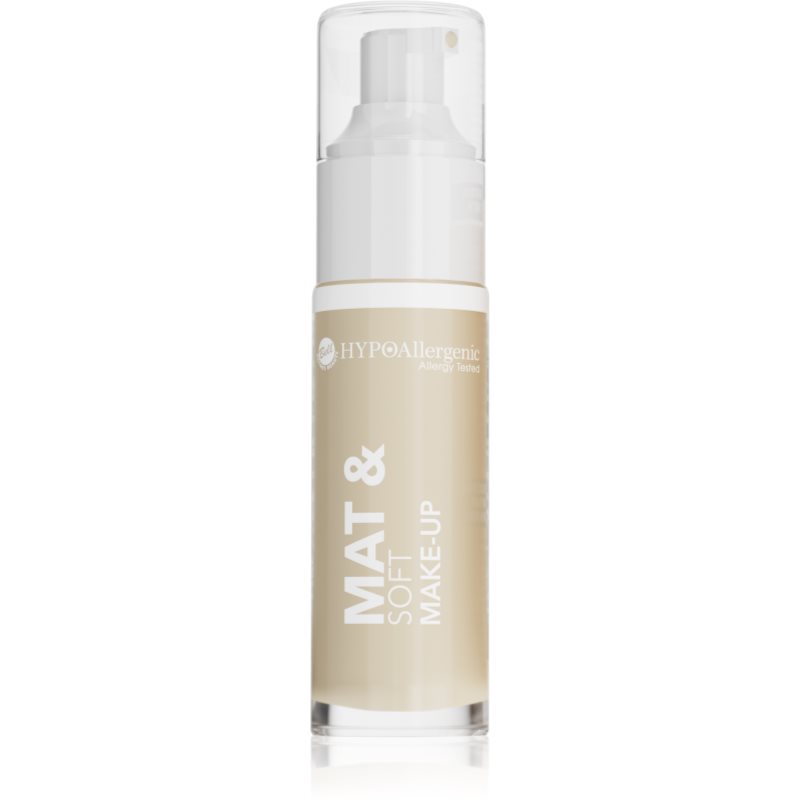 Bell Hypoallergenic Mat&Soft könnyű mattító alapozó árnyalat 03 Creamy Natural 30 ml-Ár