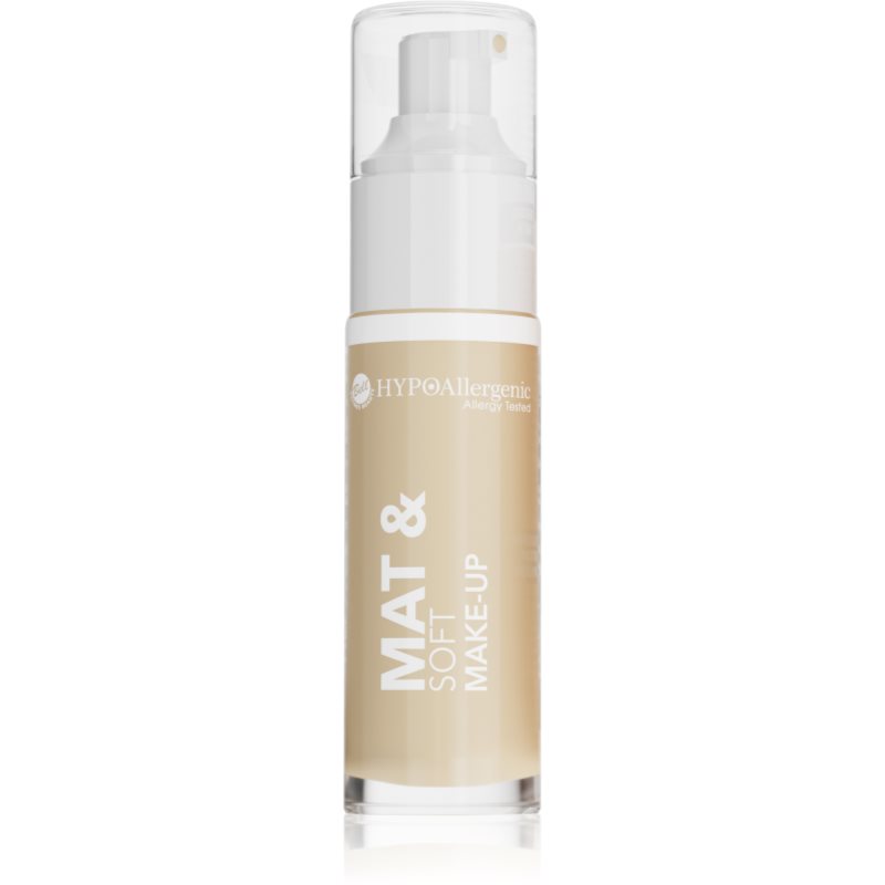 Bell Hypoallergenic Mat&Soft könnyű mattító alapozó árnyalat 04 Golden Beige 30 ml-Ár
