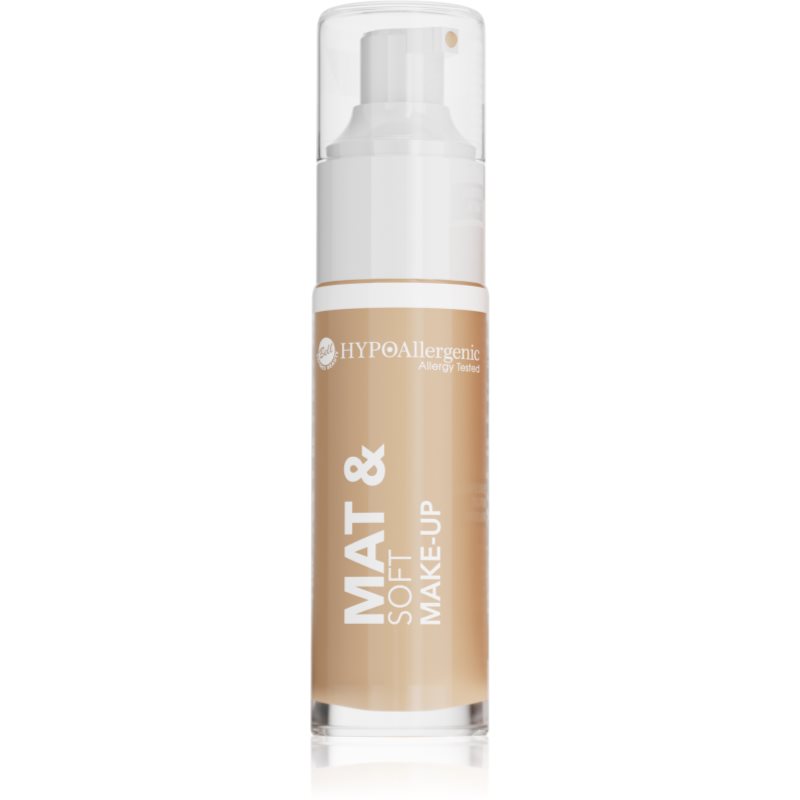 Bell Hypoallergenic Mat&Soft könnyű mattító alapozó árnyalat 05 Olive Beige 30 ml-Ár
