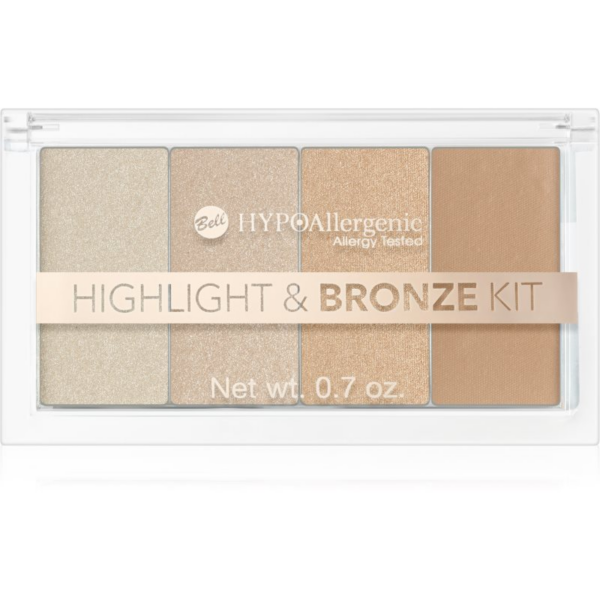 Bell Hypoallergenic t & Bronze Kit kontúrozó és élénkítő paletta 20 g-Ár